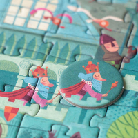 Kasteel pocket puzzel